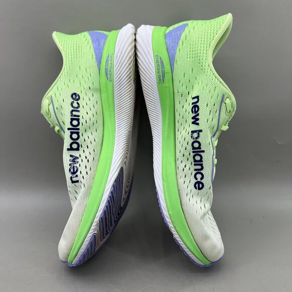 New Balance FuelCell SuperComp Pacer Shoes Women Size 7.5 Green Running Sneakers - Picture 6 of 8